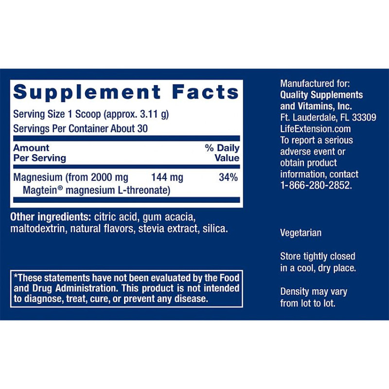 Neuro-Mag Powder Fruit Punch (30 serv)