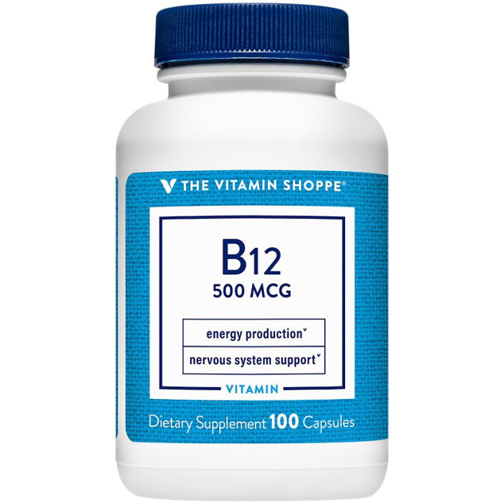 Vitamina B12 500 mcg (100 cap)