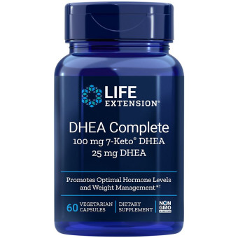 DHEA Complete 25 mg DHEA (60 cap)