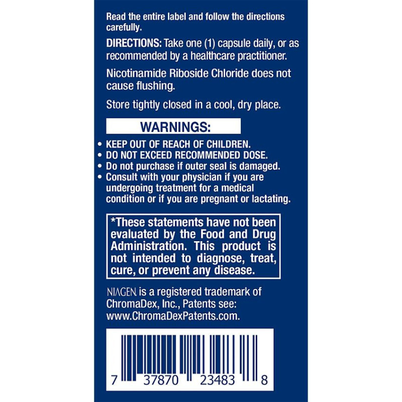 NAD+ Cell Regenerator Resveratrol (30 veg cap)