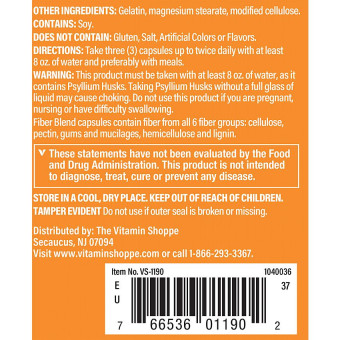 Fiber Blend (100 cap)