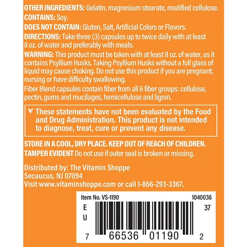 Fiber Blend (100 cap)