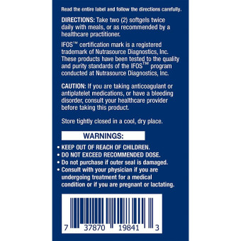 LE Super Omega-3 EPA DHA Fish Oil Enteric Coated (120 soft)