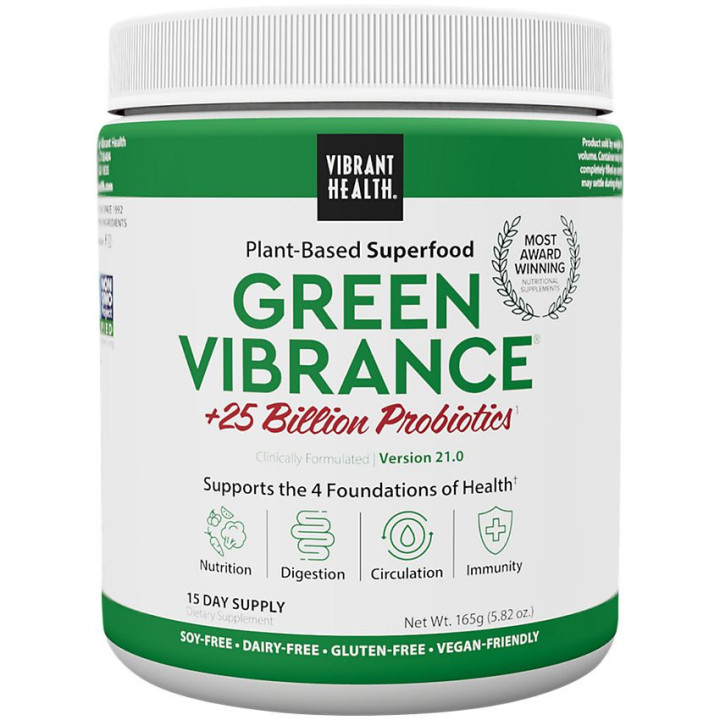 Green Vibrance Powder 5.84oz (15 Serv)