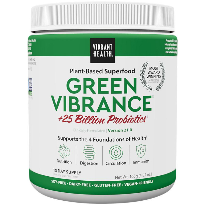 Green Vibrance Powder 5.84oz (15 Serv)