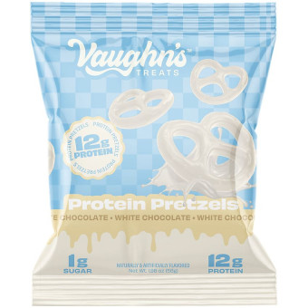 Protein Pretzels White Chocolate (1 Bag)