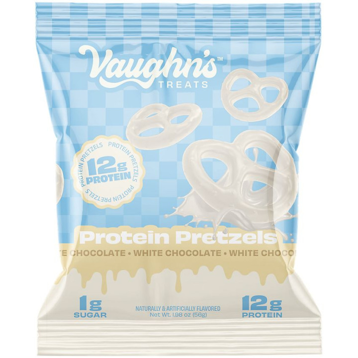 Protein Pretzels White Chocolate (1 Bag)