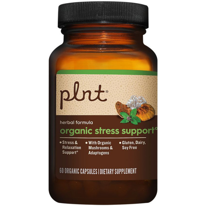 Plnt Organic Stress Support (60 cap)