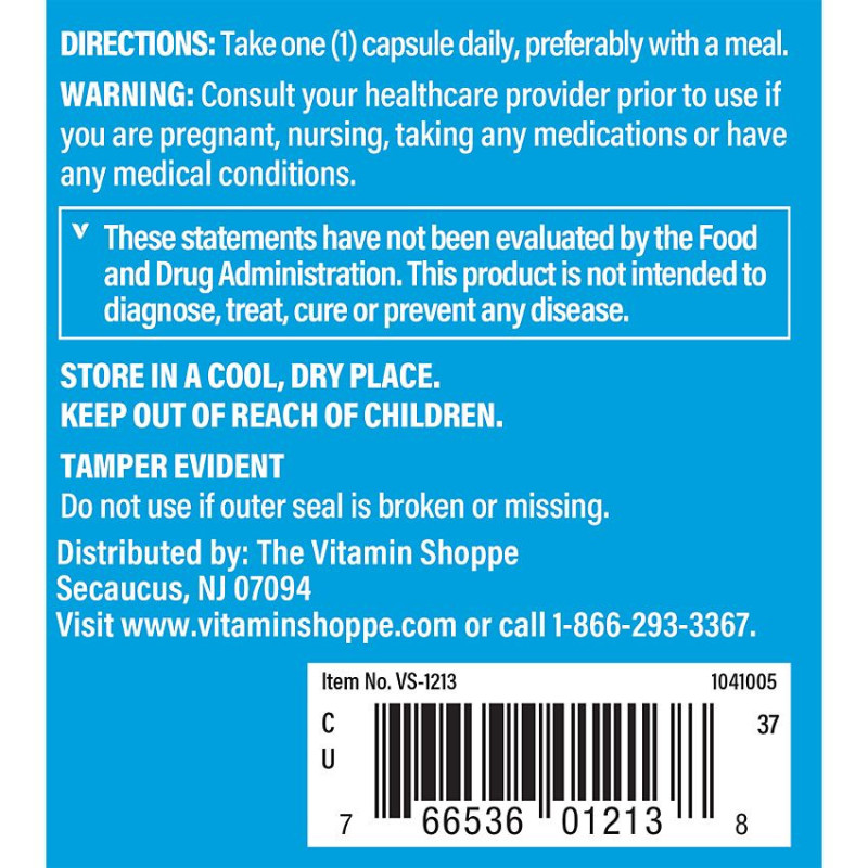 Choline & Inositol 500 mg (100 cap)