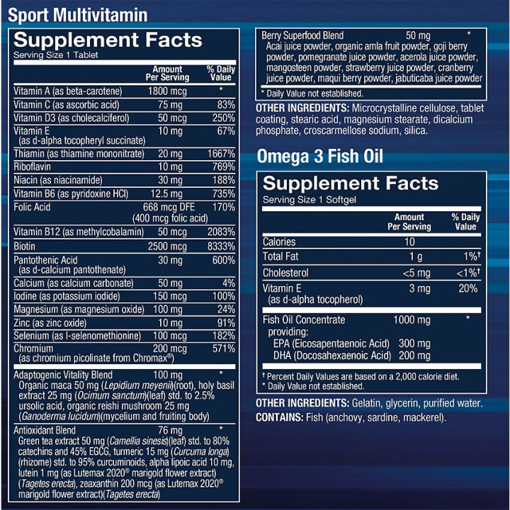 Men's Sport Daily Multivitamin (30 pack)