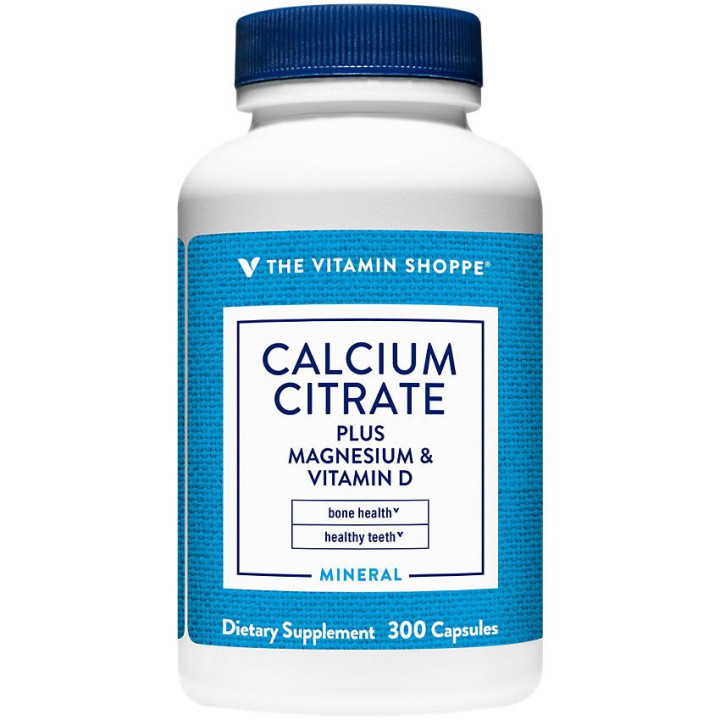 Calcium Citrate w/ Mag & Vit D (300 cap)