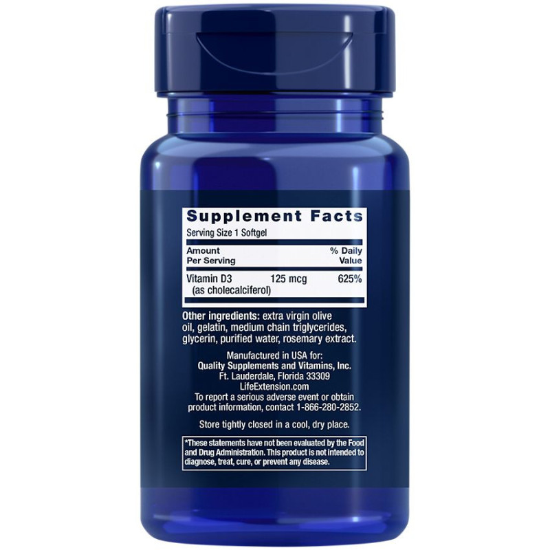 Vitamin D3 5000 IU (60 Soft)