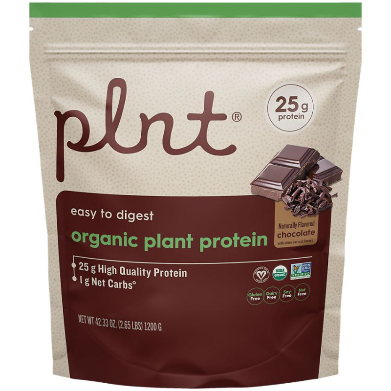 Plnt Organic Protein Chocolate (30 serv) 2.65 lb