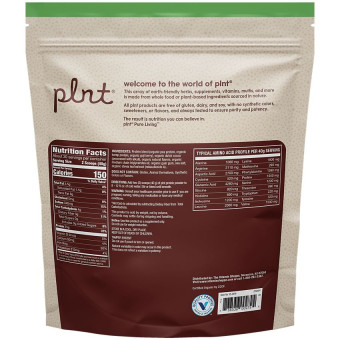 Plnt Organic Protein Chocolate (30 serv) 2.65 lb