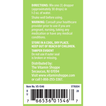 Milk Thistle Extract Organic Alcohol Free 1000 mg (2 fl oz)