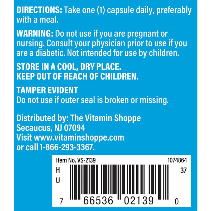 Chromium Picolinate 500 mcg (100 cap)