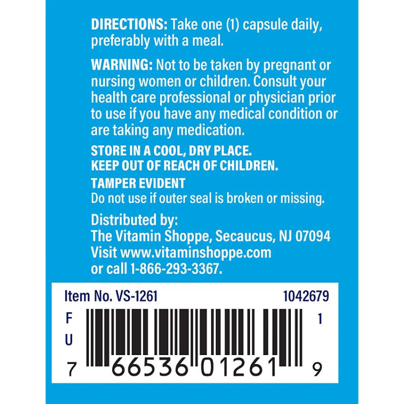 Vitamina A Dry Non-Oily 10000 UI (100 cap)