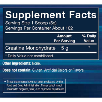 Creatina Monohidratada 5 g (102 serv)