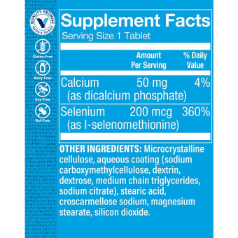 Selenium 200 mcg (100 tab)