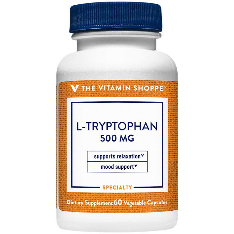 L-Tryptophan 500 mg (60 veg cap)