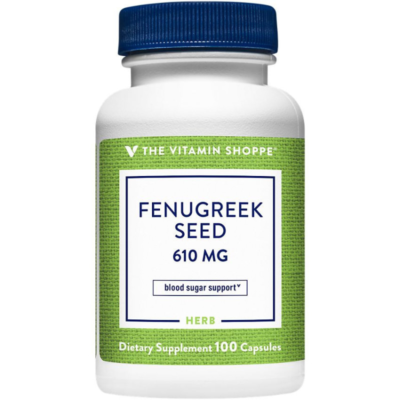 Fenugreek Seed 610 mg (100 cap)