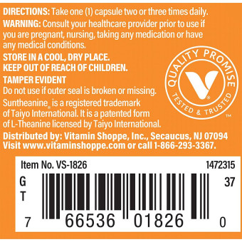 L-Theanine 100 mg (60 cap)