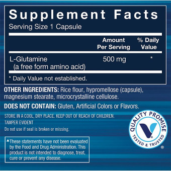 Bodytech L-Glutamine 500 mg (100 cap)