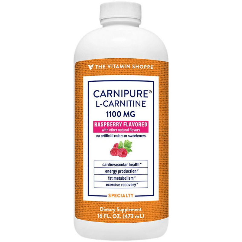 Carnipure L-Carnitine Raspberry 1100 mg (16 fl oz)