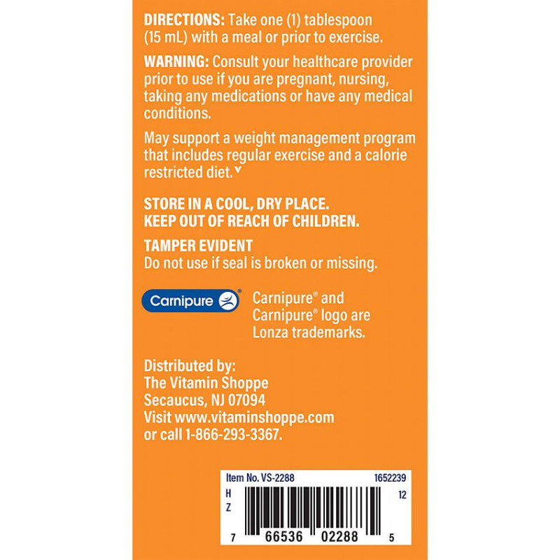 Carnipure L-Carnitine Raspberry 1100 mg (16 fl oz)