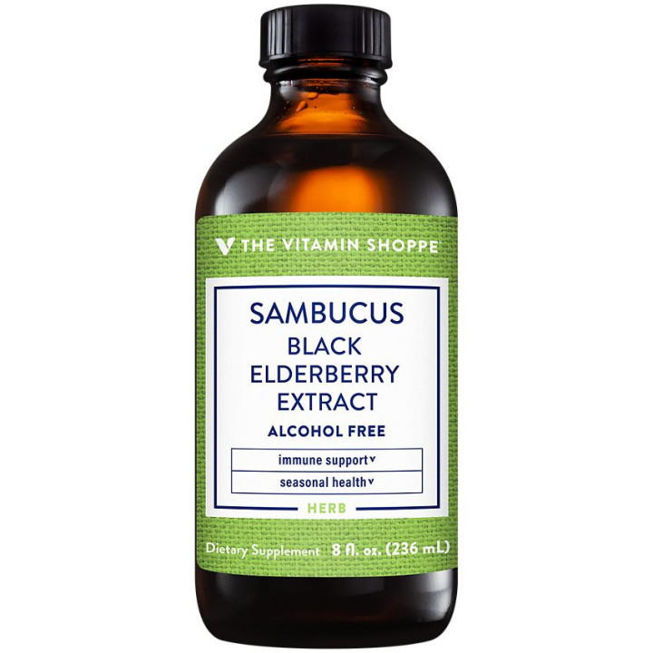 Sambucus Black Elderberry Extract 4000 mg (24 serv)