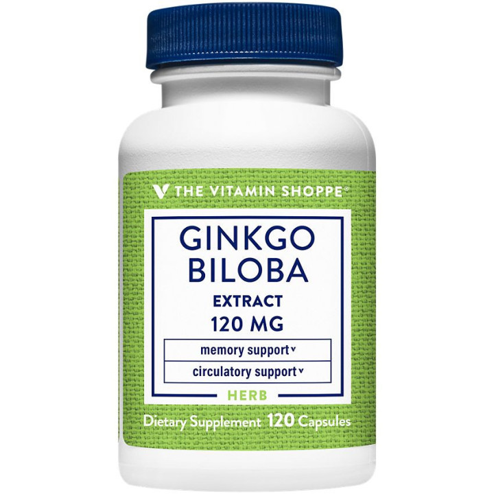 Ginkgo Biloba Extract 120 mg (120 cap)