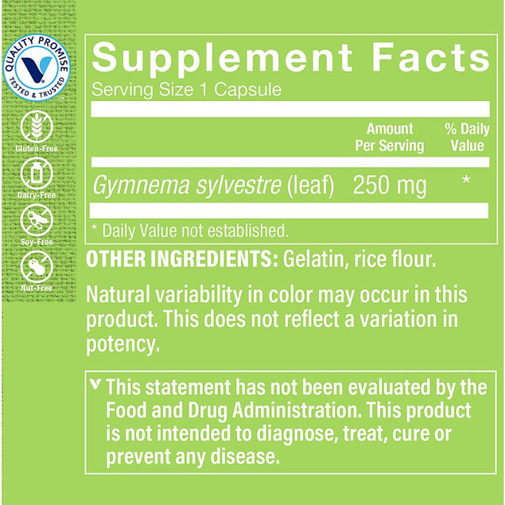 Gymnema Sylvestre 250 mg (120 cap)