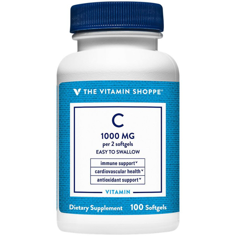 Vitamina C Fácil de Tragar 1000 mg en 2 softgels (100 soft)