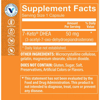 7-Keto DHEA 50 mg (60 cap)