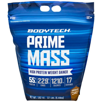 Bodytech Prime Mass Chocolate (17 serv) 12 lb
