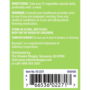 Bacopa 500 mg (100 cap)
