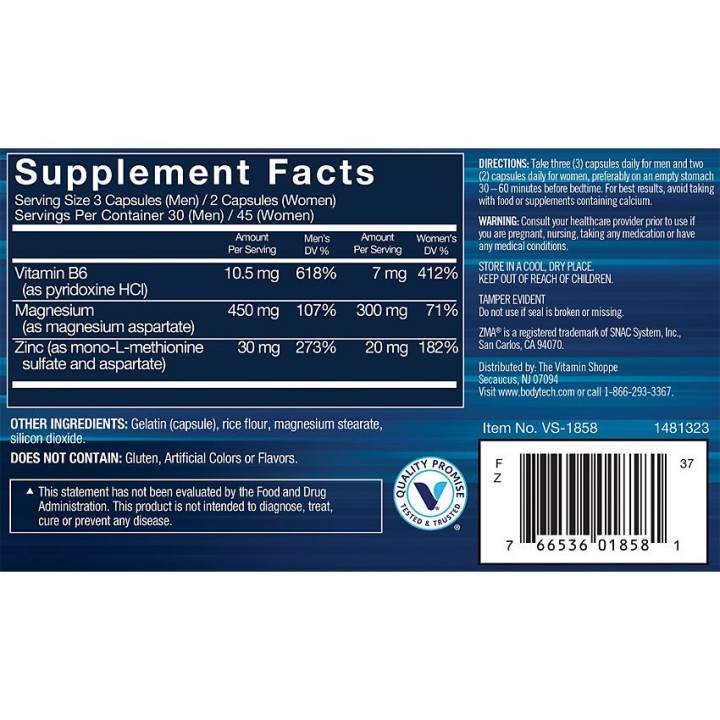 ZMA Tech (90 cap)