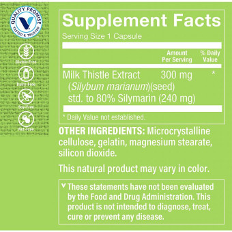 Milk Thistle Extract 300 mg (200 cap)