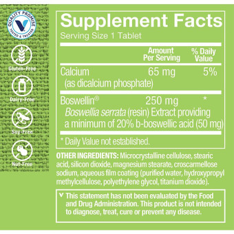 Boswellia Serrata 250 mg (60 tab)