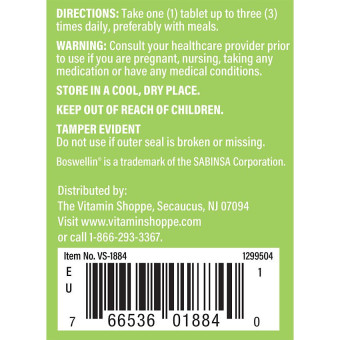 Boswellia Serrata 250 mg (60 tab)