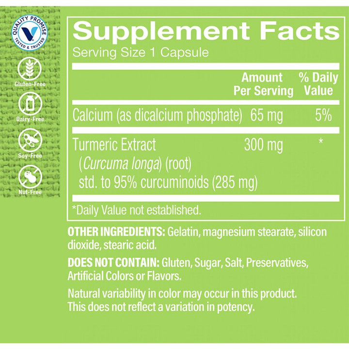Turmeric Extract 300 mg (100 cap)