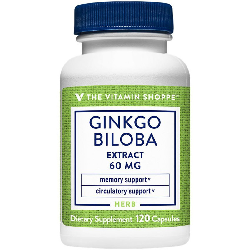 Ginkgo Biloba Extract 60 mg (120 cap)
