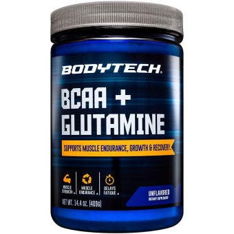 BCAA & Glutamine Unflavored (59 serv)
