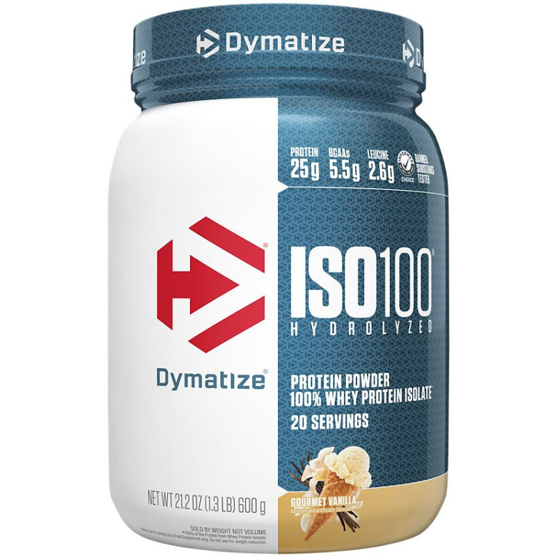ISO100 Gourmet Vanilla (20 serv) 1.3 lb