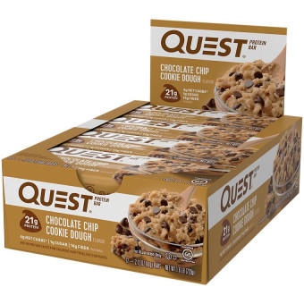 Quest Protein Bar Chocolate Chip Cookie Dough (1 bar)