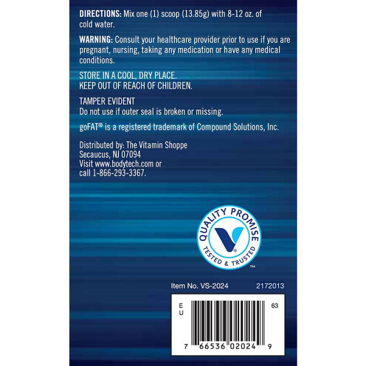 CLA Carnitine Collagen Blue Ice Pop (30 serv) 14.7 oz