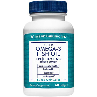 Super Omega-3 Fish Oil EPA DHA 900 mg Enteric Coated (60 soft)