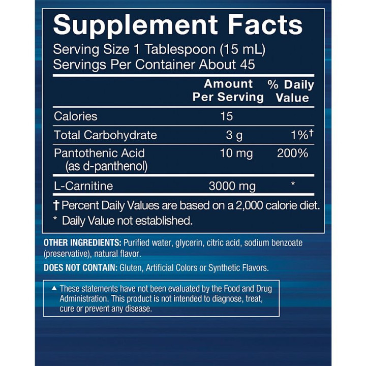 Bodytech L-Carnitine Peach Mango 3000 mg (24 fl oz)