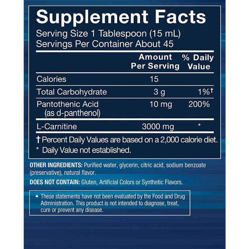 Bodytech L-Carnitine Peach Mango 3000 mg (24 fl oz)
