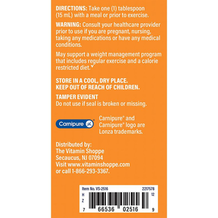 L-Carnitine 3000 mg Raspberry (16 fl oz)